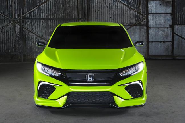 Honda civic concept la 10eme generation en filigrane 