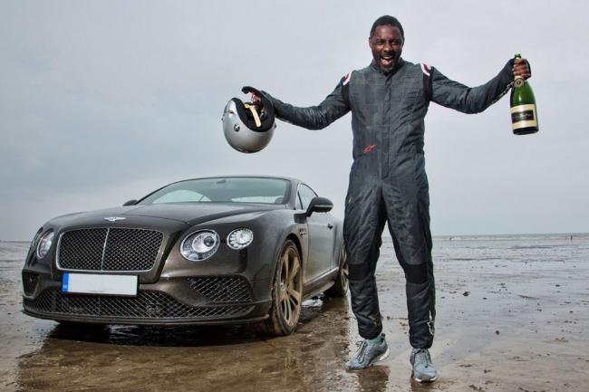 Idriss elba bat un record de vitesse avec une bentley continental gt speed 