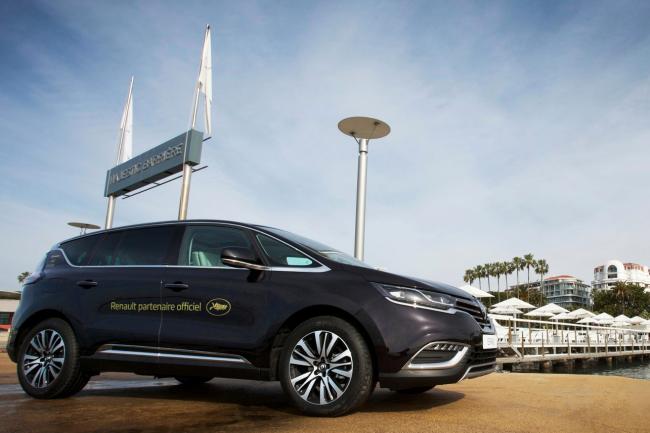 Le Renault Espace transportera les stars au festival de Cannes