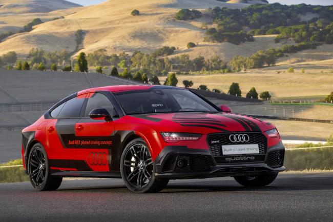 Audi met a jour la rs7 piloted driving concept 