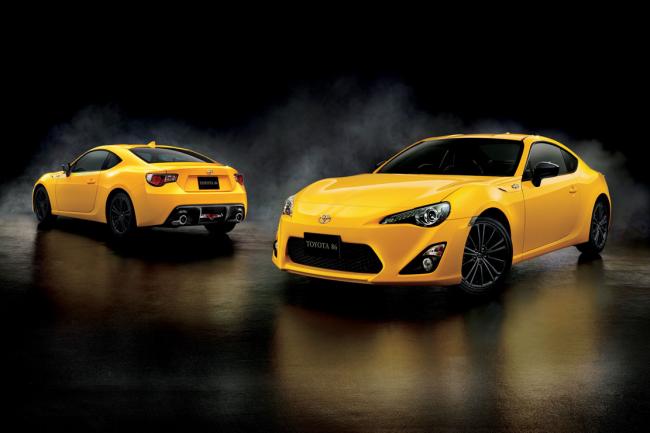 Une serie yellow limited pour le toyota gt86 