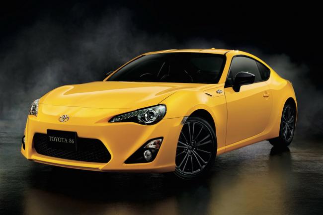 Une serie yellow limited pour le toyota gt86 