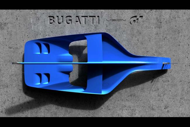Bugatti tease son concept vision gran turismo 