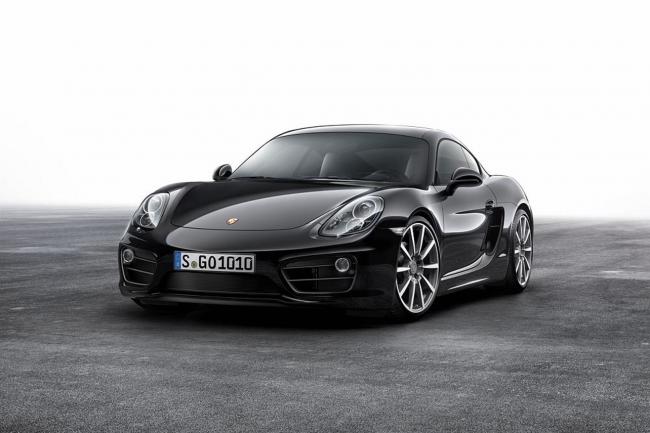 Porsche cayman black edition noir c est noir 