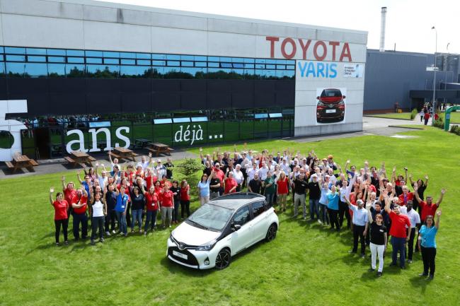 Toyota yaris en france 3 millions d exemplaires produits 