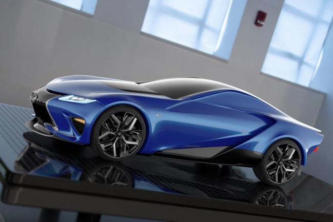 Lexus lf la concept la remplacante de la lfa imaginee virtuellement 