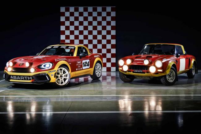Abarth 124 Rally : le Spider se rue sur Monte Carlo