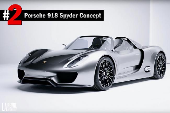 Porsche sort ses cinq meilleurs concept cars du musee 