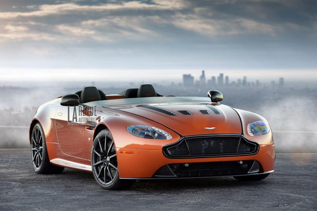 Aston martin vantage speedster une version ultime pour ses adieux 