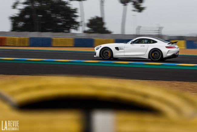 Essai Mercedes AMG GT R : sur le circuit Bugatti au Mans