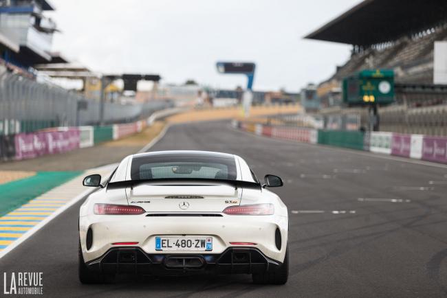Essai Mercedes AMG GT R : sur le circuit Bugatti au Mans