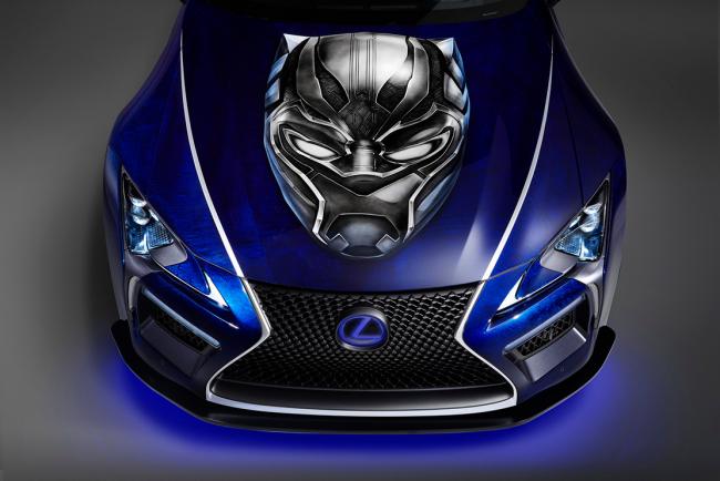 Lexus lc black panther pour se prendre pour un superheros 