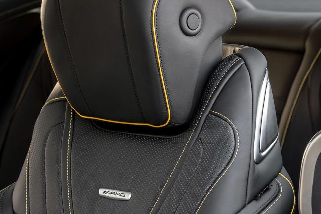 Mercedes AMG S63 : une série limitée Yellow Night Edition