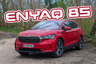 Image principale de l'actu: Essai Skoda Enyaq 85 : Une poignée de chevaux qui changent tout … ?