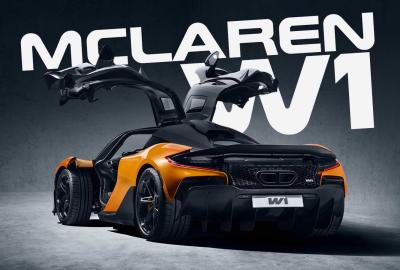 Image principale de l'actu: McLaren W1 : Une longue queue active .. ?