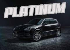 Image de l'actualité:Cayenne Platinum : l’affaire Porsche du moment ?