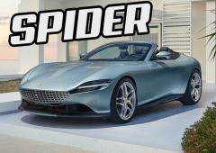 Image principalede l'actu: Ferrari Roma Spider : une jolie toile de maître !