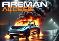 Renault, noie les batteries, avec le Fireman Access !