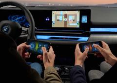 Image de l'actualité:La nouvelle BMW Série 5 intègre une console de jeux !