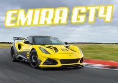 Image principalede l'actu: Lotus Emira GT4 : Gentleman Driver, en piste !