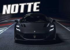 Image de l'actualité:Maserati MC20 Notte Edition : la nuit, tous les chats sont gris