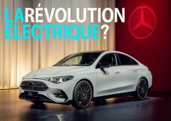 Nouvelle Mercedes CLA électrique : La recharge peut aller à 320 kW ... !