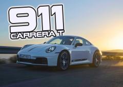 Porsche 911 Carrera T : un clin d’œil à la conduite pure