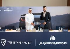 Image de l'actualité:Rimac va vendre son hypercar entièrement électrique, la Nevera, aux Émirats arabes unis