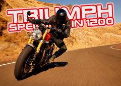 Triumph Speed Twin 1200 RS : En équilibre