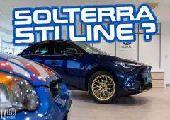 Image de l'actualité:Une Subaru Solterra STI Line, en filigrane de cette Édition Limitée