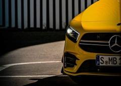 La Mercedes AMG A 35 sort doucement de l'ombre