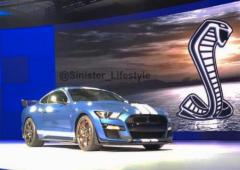 Ford mustang shelby gt500 en fuite sur la toile 