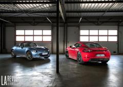 Image de l'actualité:Essai comparatif : Porsche Cayman GTS vs Mazda MX-5