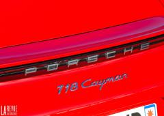Porsche 718 cayman gt4 le coupe gagnera deux cylindre de plus 