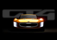 Le coupe KIA GT4 Stinger présente à Détroit