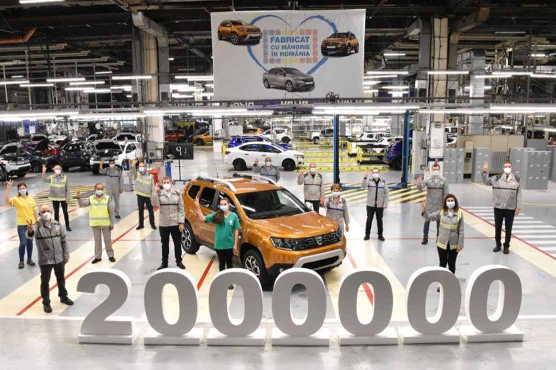 Dacia Duster > 2 millions de Dacia Duster produits en Roumanie !