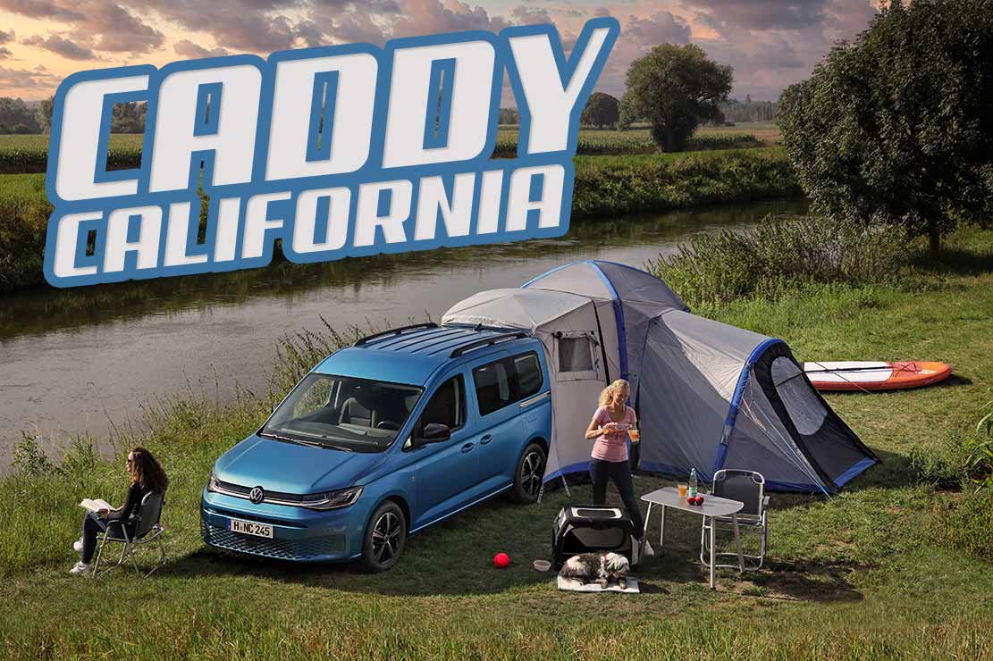 Volkswagen Caddy > Caddy California : le fourgon aménagé de VW, pour un  camping-car pas trop cher