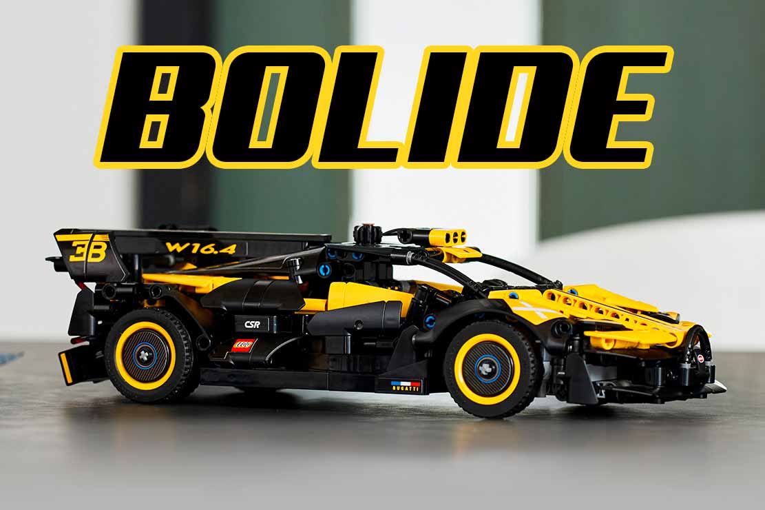 Bugatti Bolide La Bugatti Bolide façon LEGO Technic