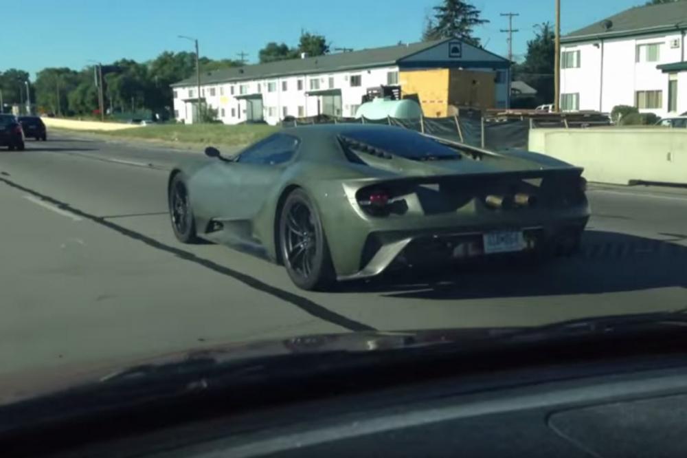 Image principale de l'actu: Video la nouvelle ford gt en balade discrete a detroit 