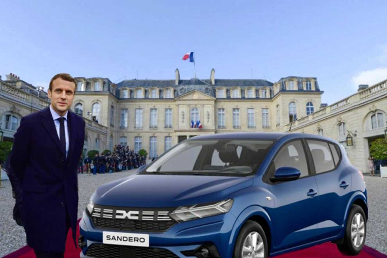 Image principale de l'actu: E. Macron va offrir une Dacia Sandero aux retraités pour compenser les deux ans de cotisation supplémentaires