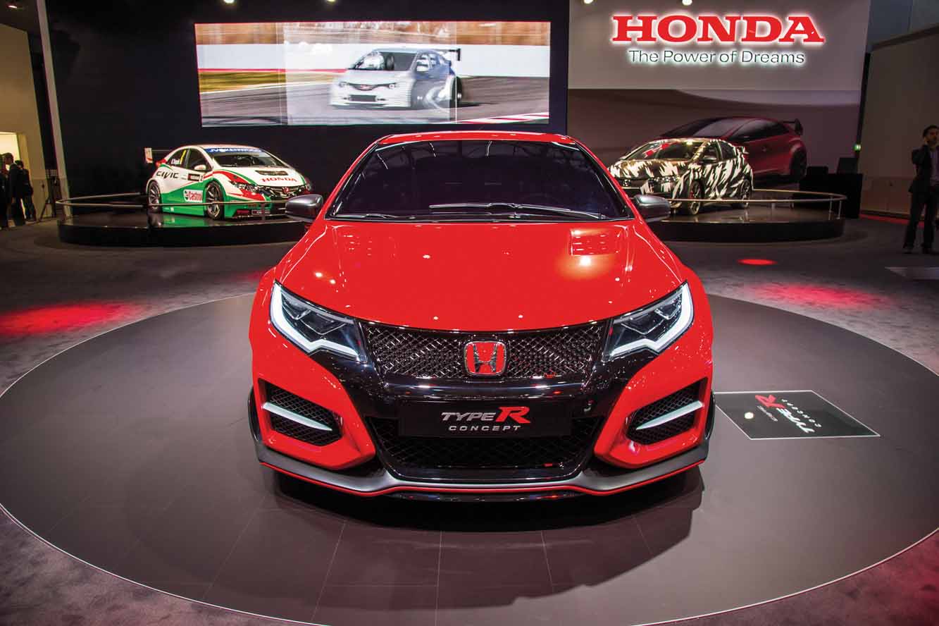Honda civic type r plus de 280ch pour 2015 