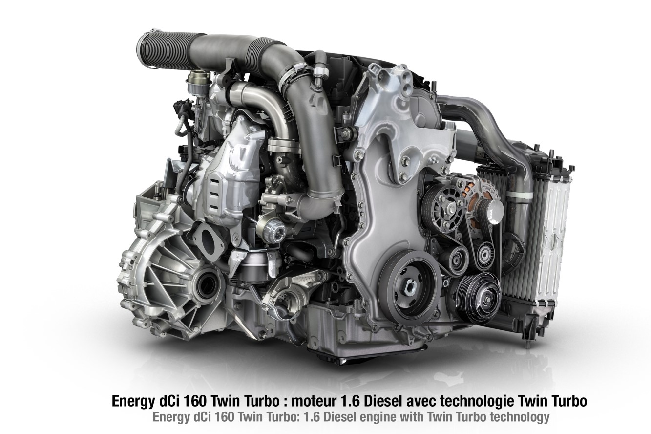 Nouveau moteur renault 1 6 energy dci 160 twin turbo 