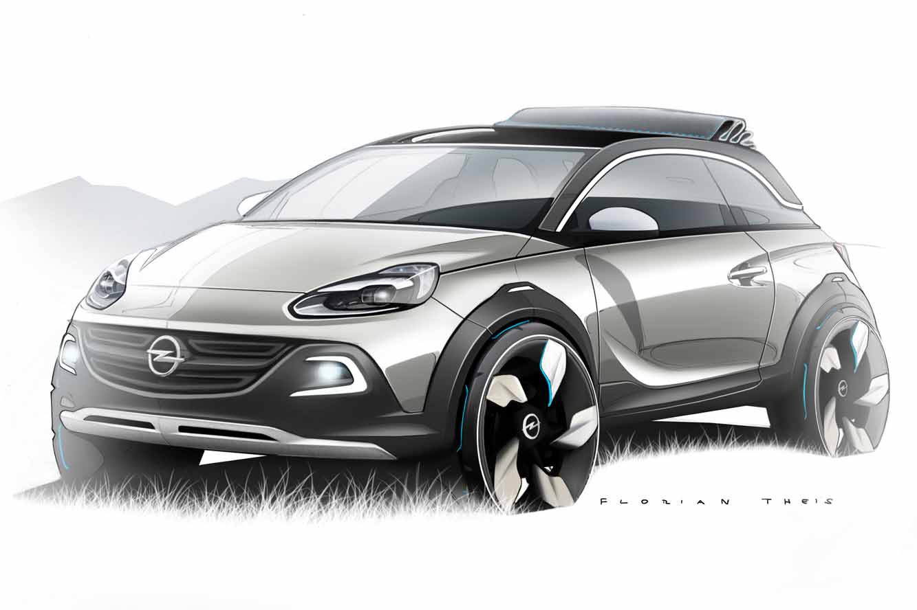 Image principale de l'actu: Opel adam rocks un crossover et un cabriolet 
