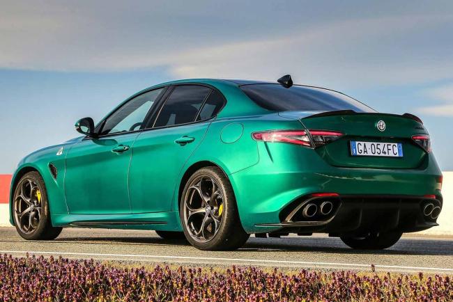 Fiche Technique Alfa Romeo Giulia Quadrifoglio