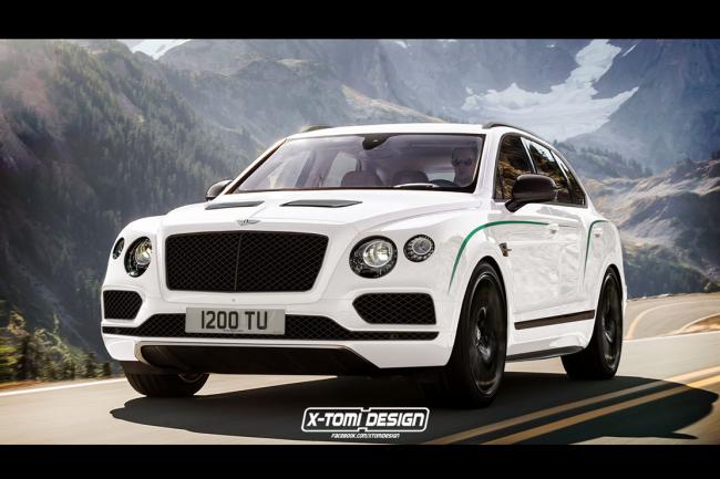 Bentley bentayga et pourquoi pas une version gt3 r 