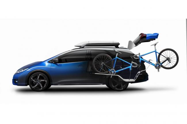 Honda civic tourer active life concept le crossover actif et pratique 
