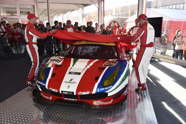 Ferrari presente les 488 gte et gt3 