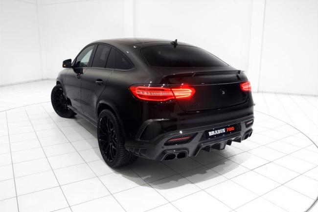 Tuning brabus offre 700 chevaux au mercedes gle coupe 