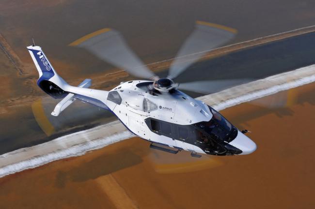 Airbus h160 peugeot se lance dans les helicopteres 