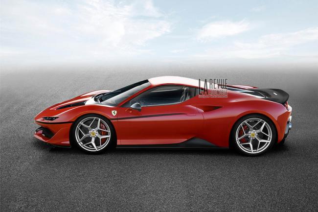 Ferrari j50 coupe encore plus desirable avec un toit 